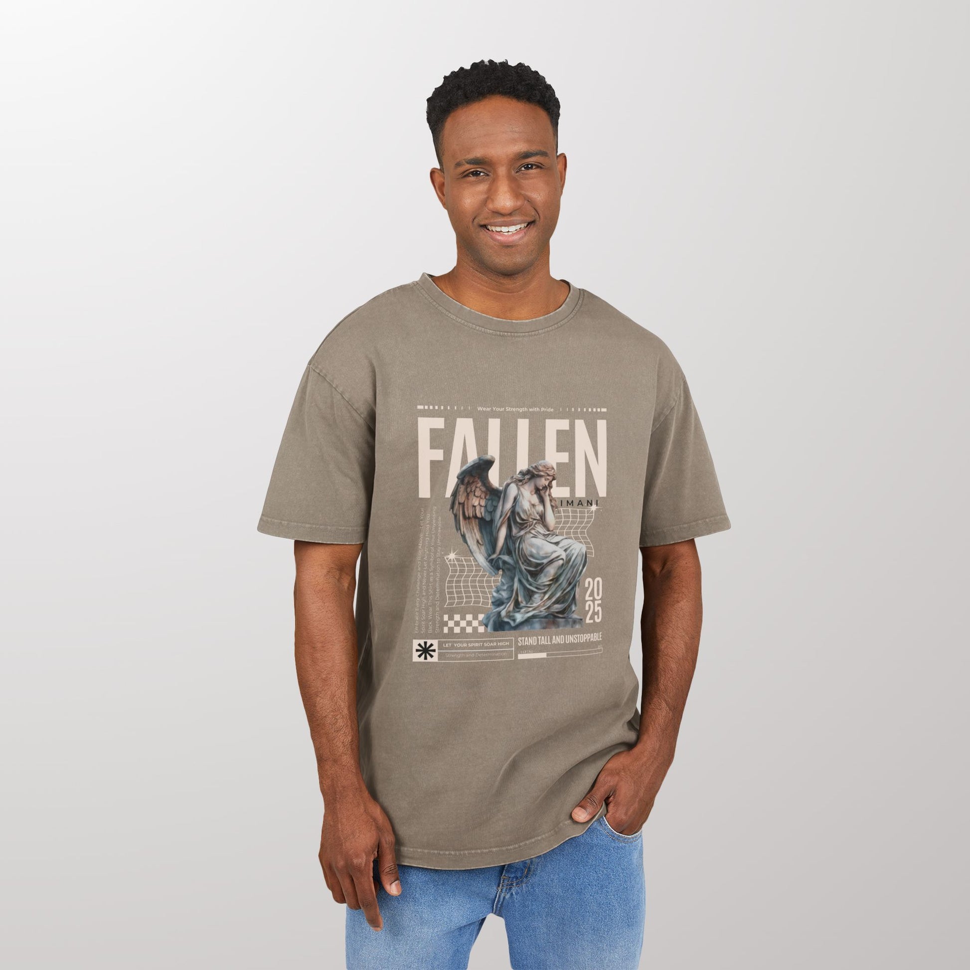 Men's Acid Washed Vintage Tee | Streetwear