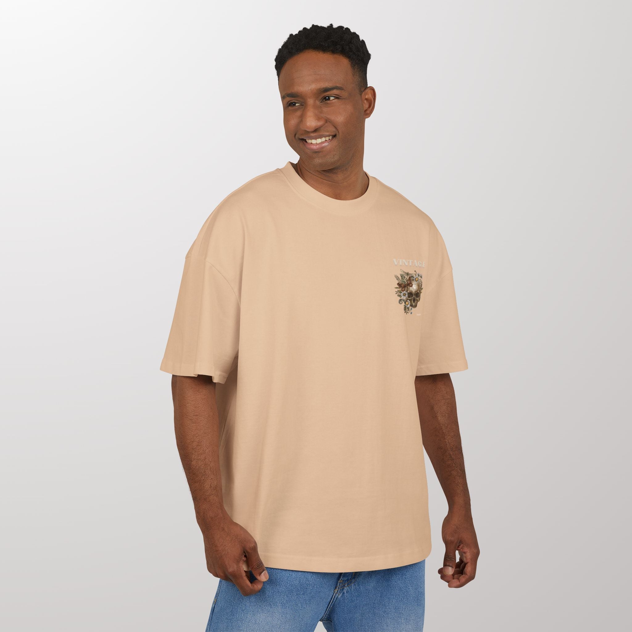 Vintage Skull Graphic Tee