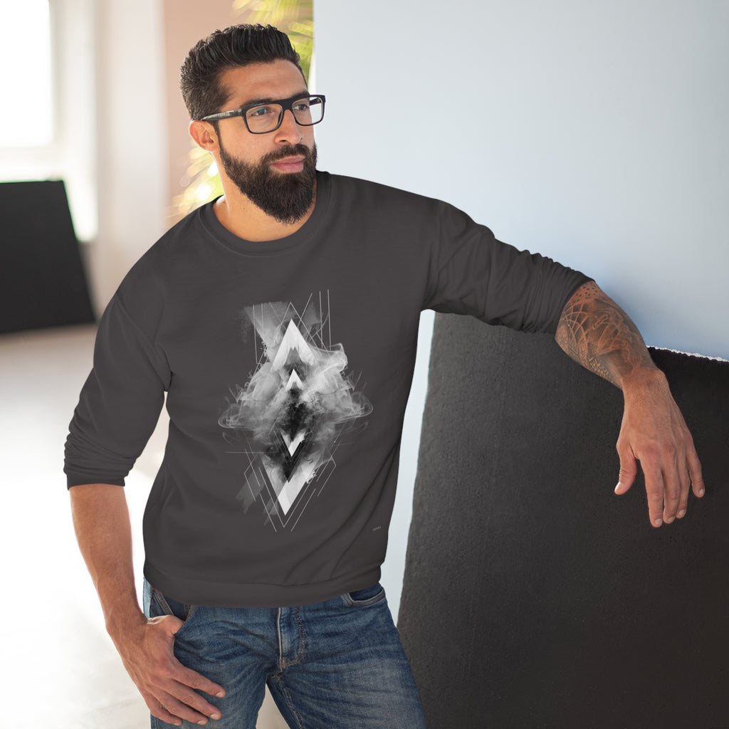 Abstract Smoke Lines Sweatshirt