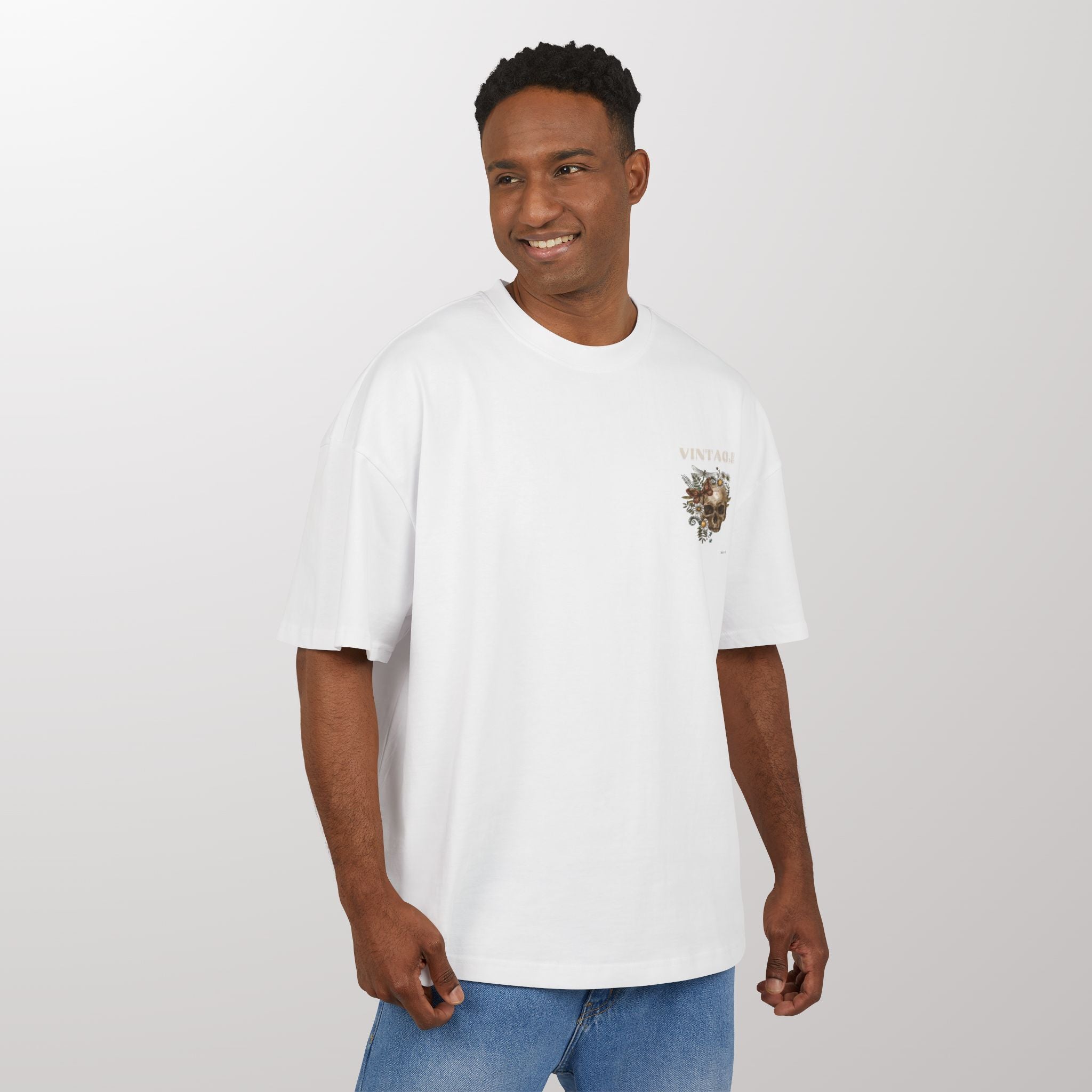 Vintage Skull Graphic Tee