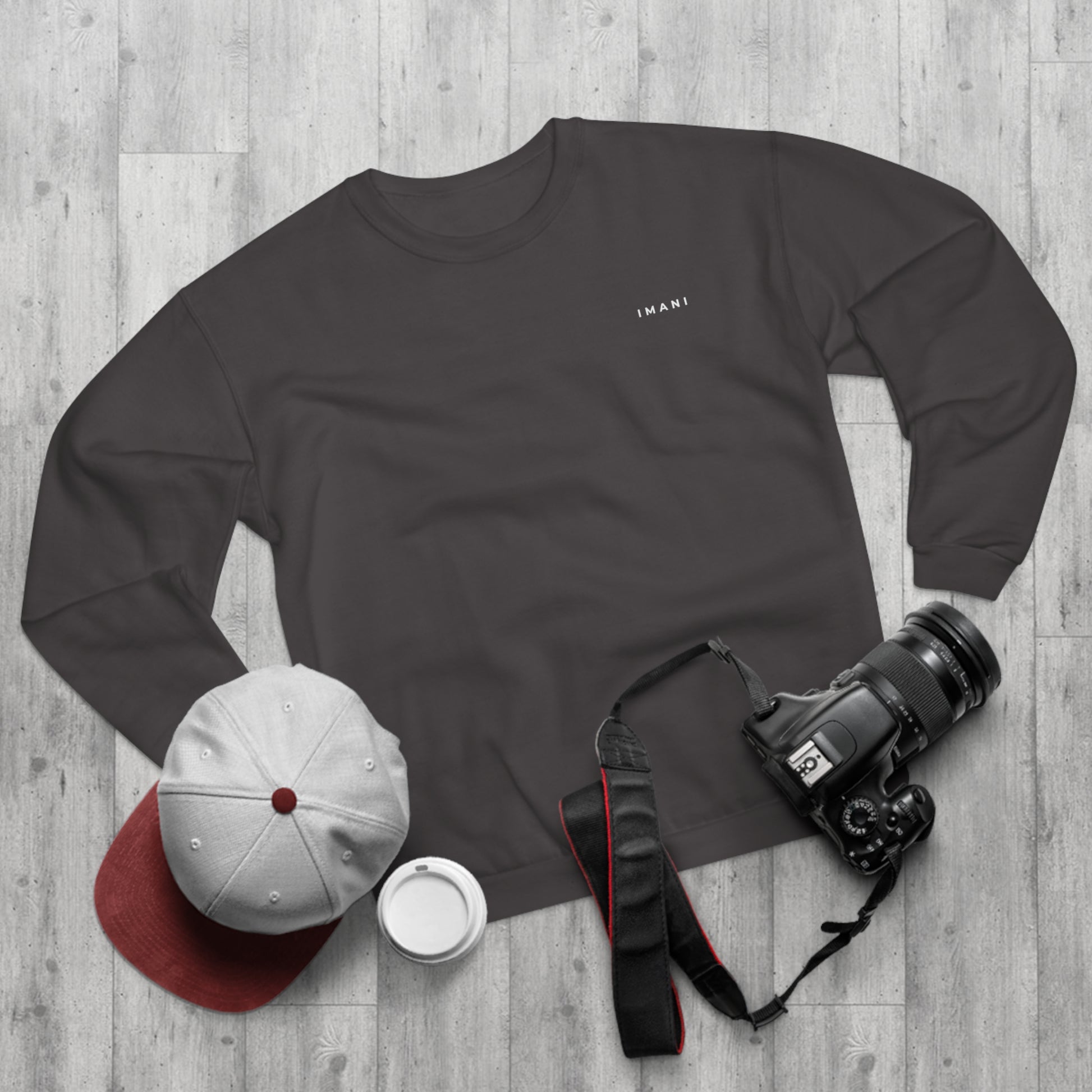 Sweatshirt with Minimalist Barcode Design