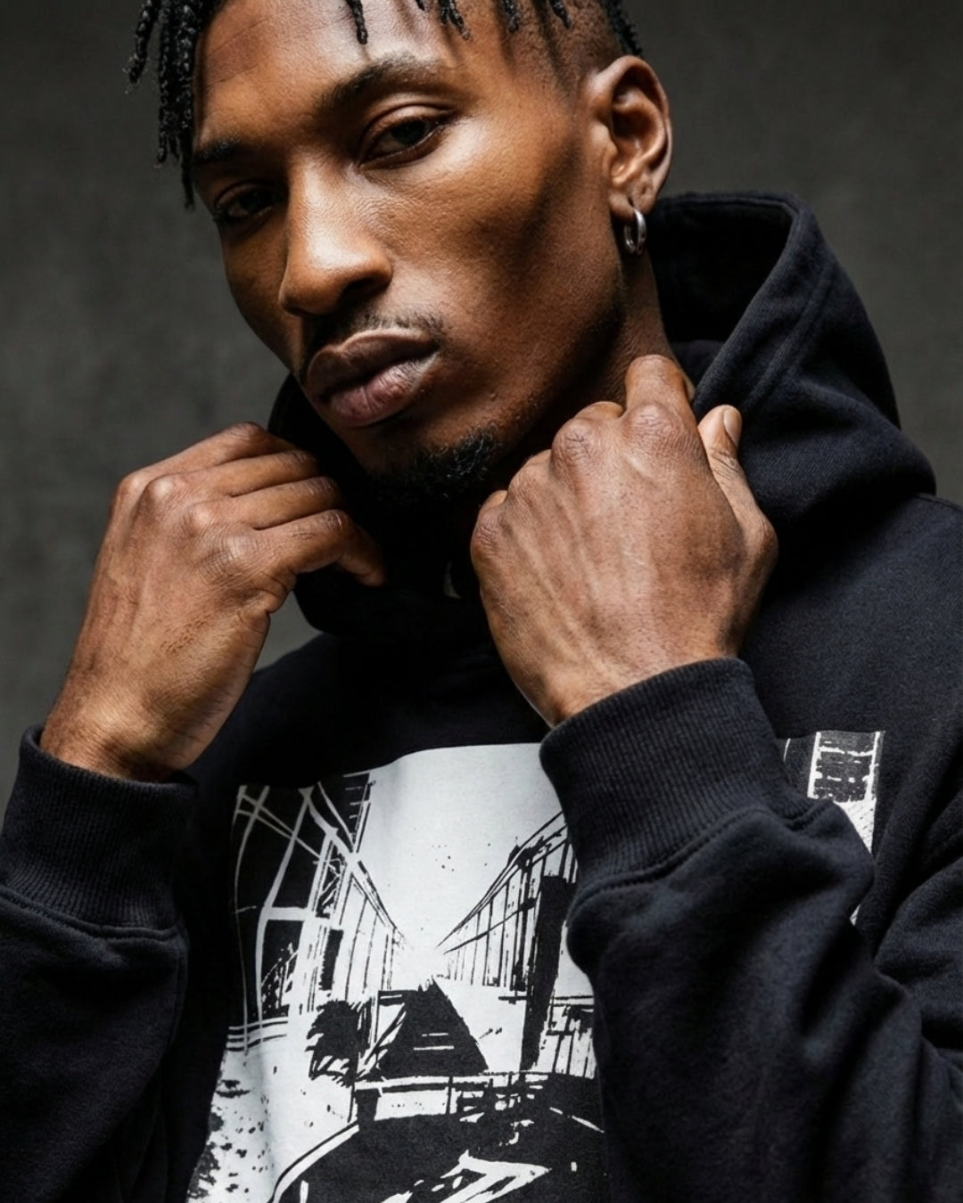 Hoodie Boxy VOID / CITY