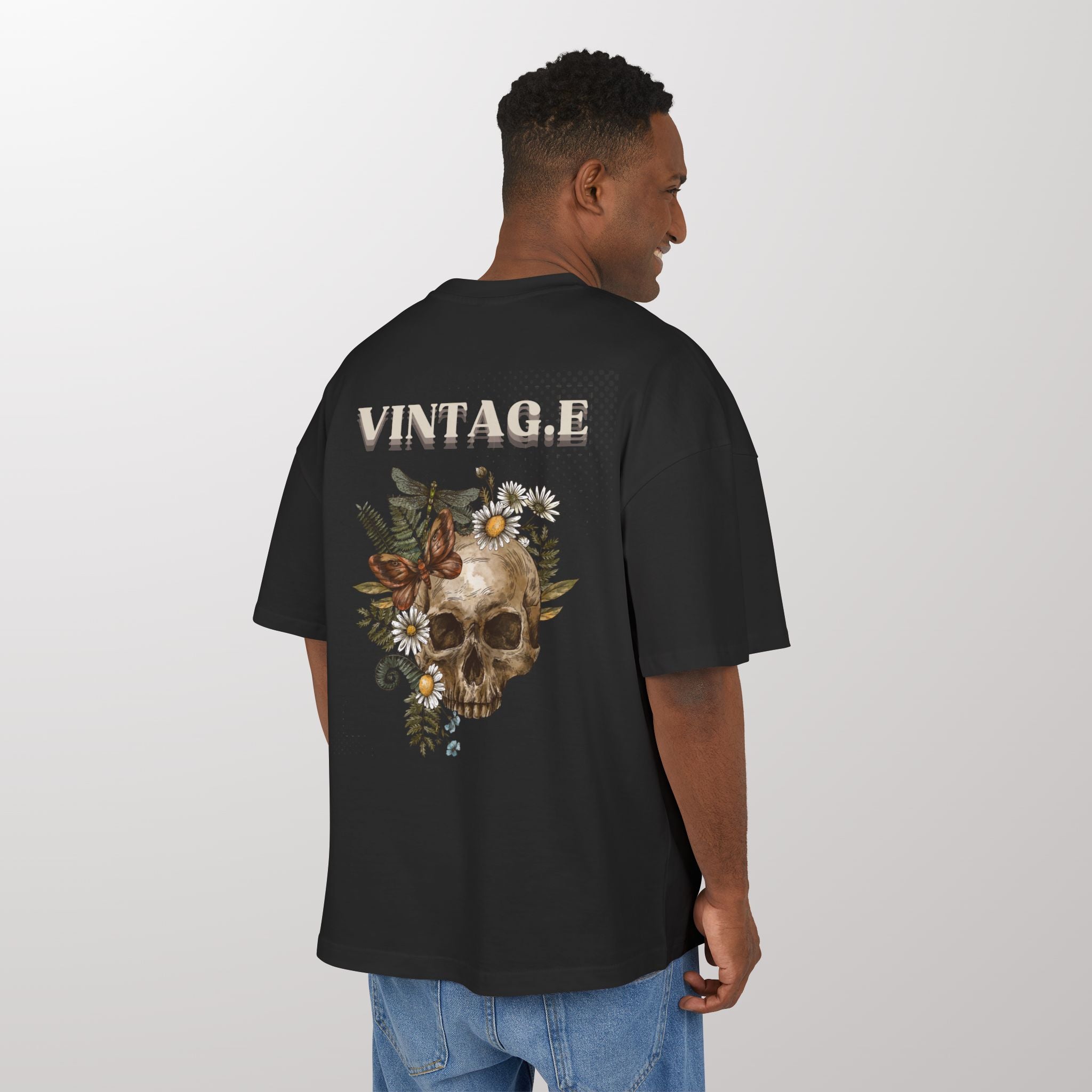 Vintage Skull Graphic Tee