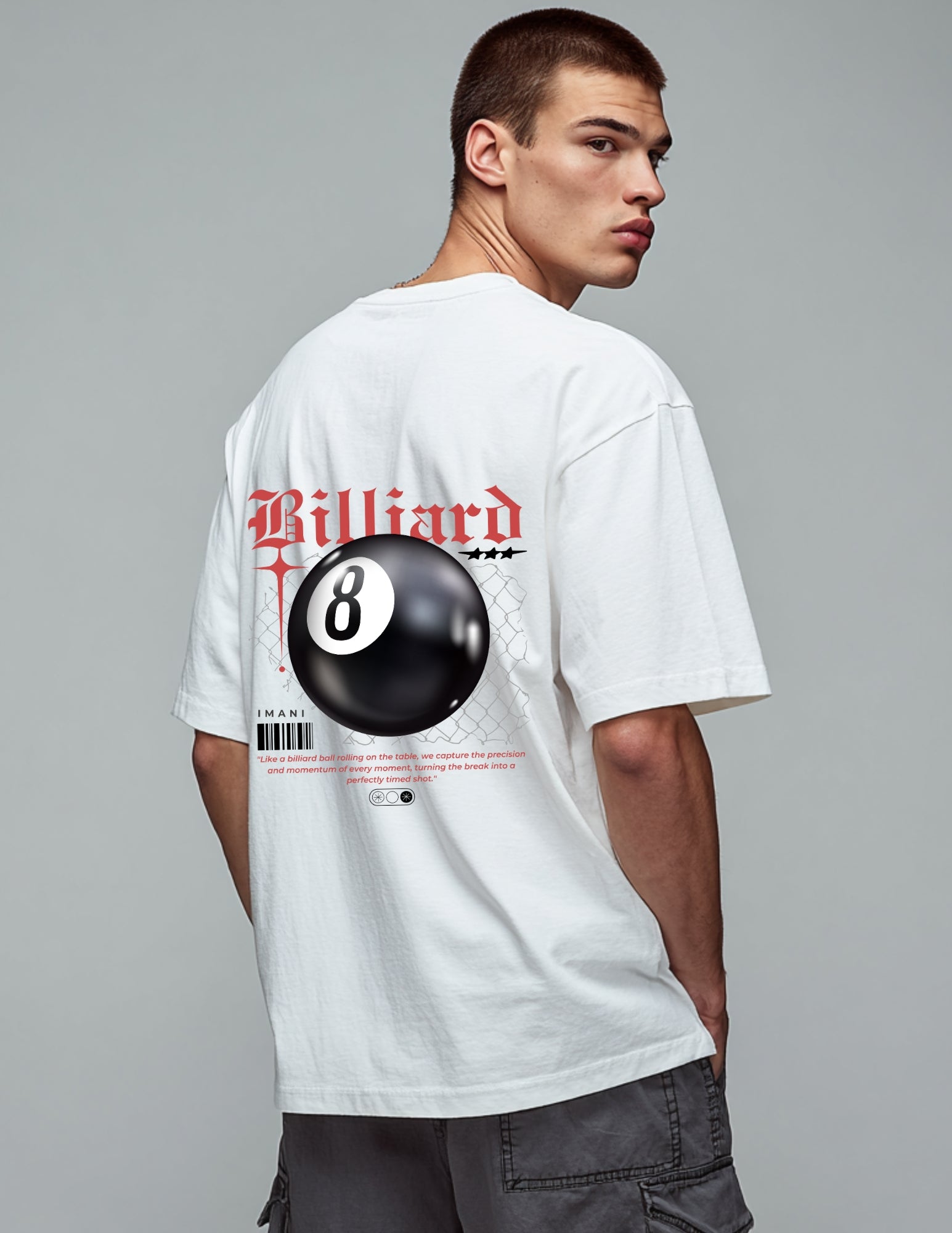 Billiard Vibe Oversized Tee Streetwear