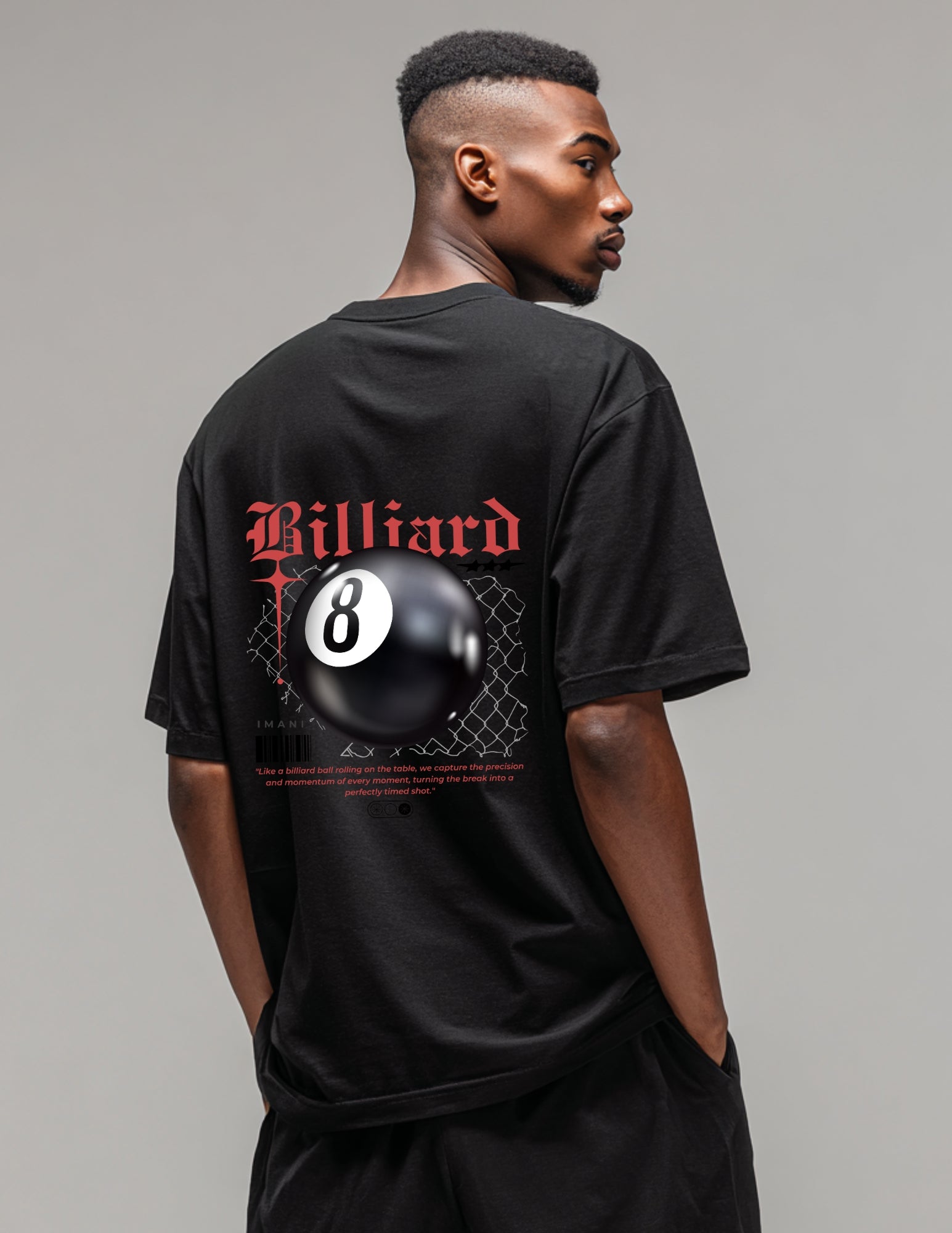 Billiard Vibe Oversized Tee Streetwear