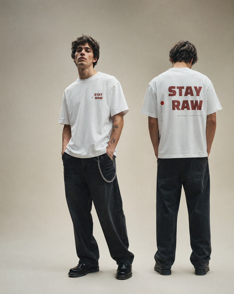 STAY RAW — vue 2