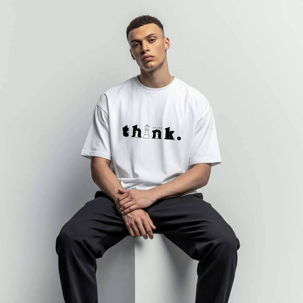 Think Oversized Tee