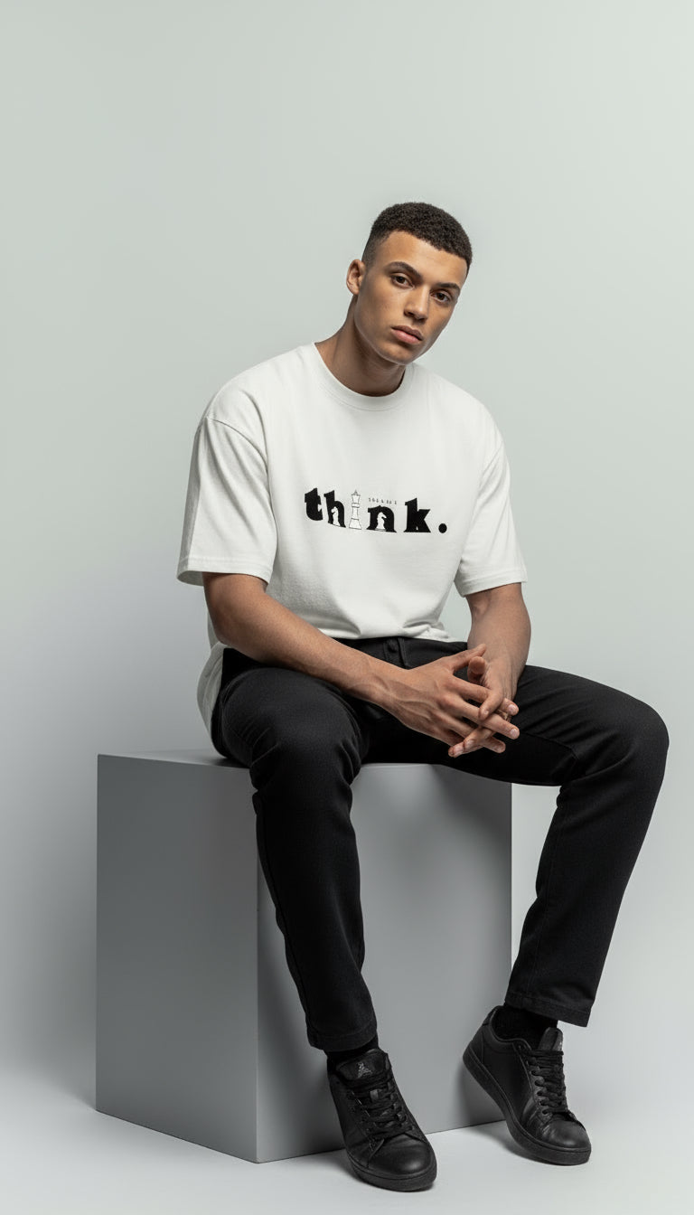 Think Oversized Tee