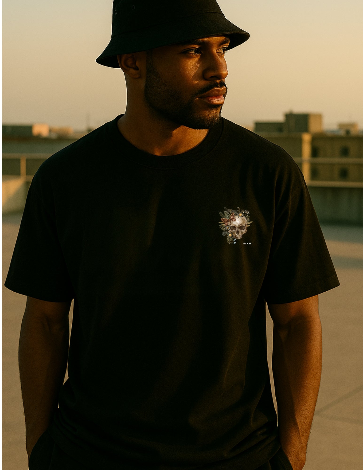 Vintage Skull Graphic Tee